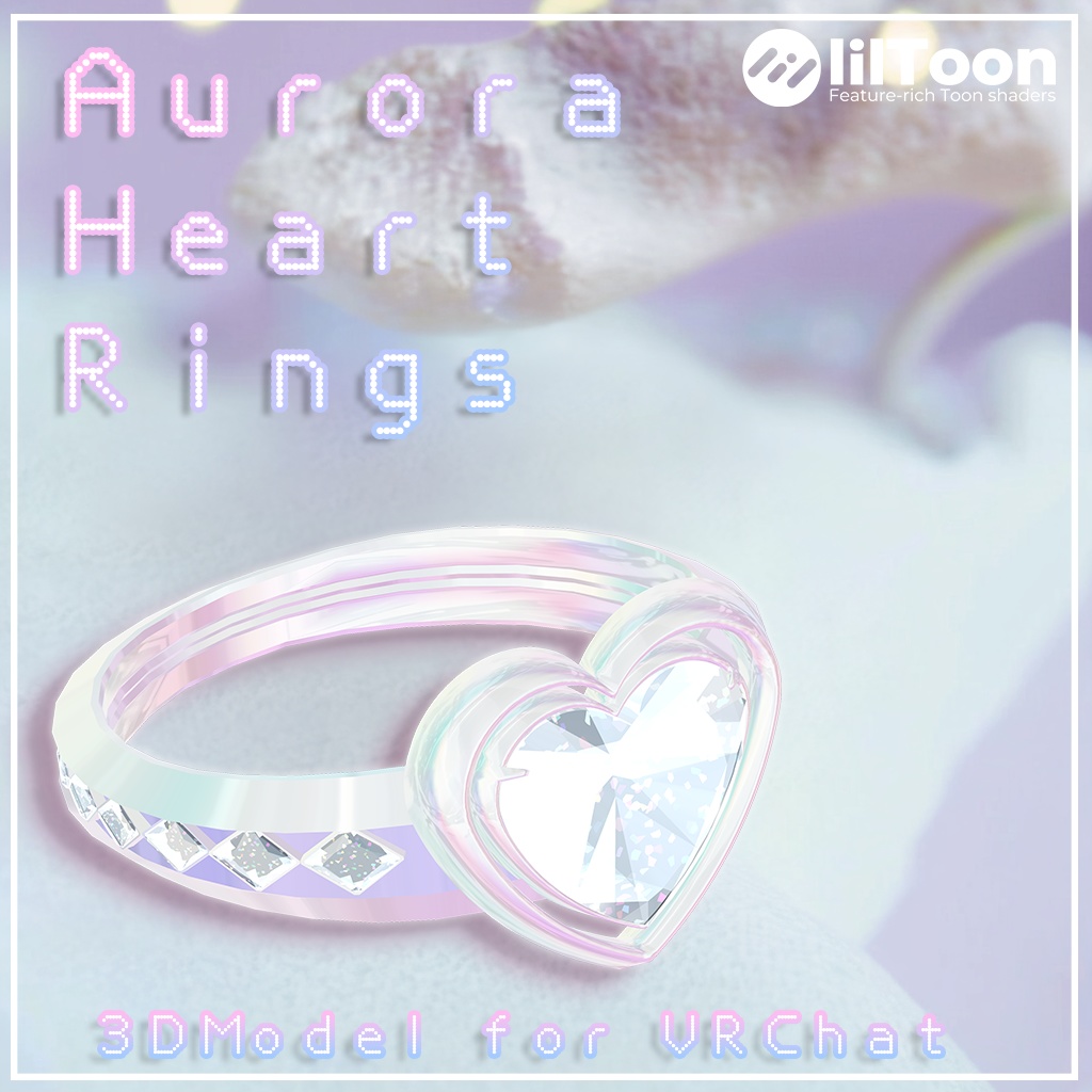 Aurora Heart Rings【指輪】