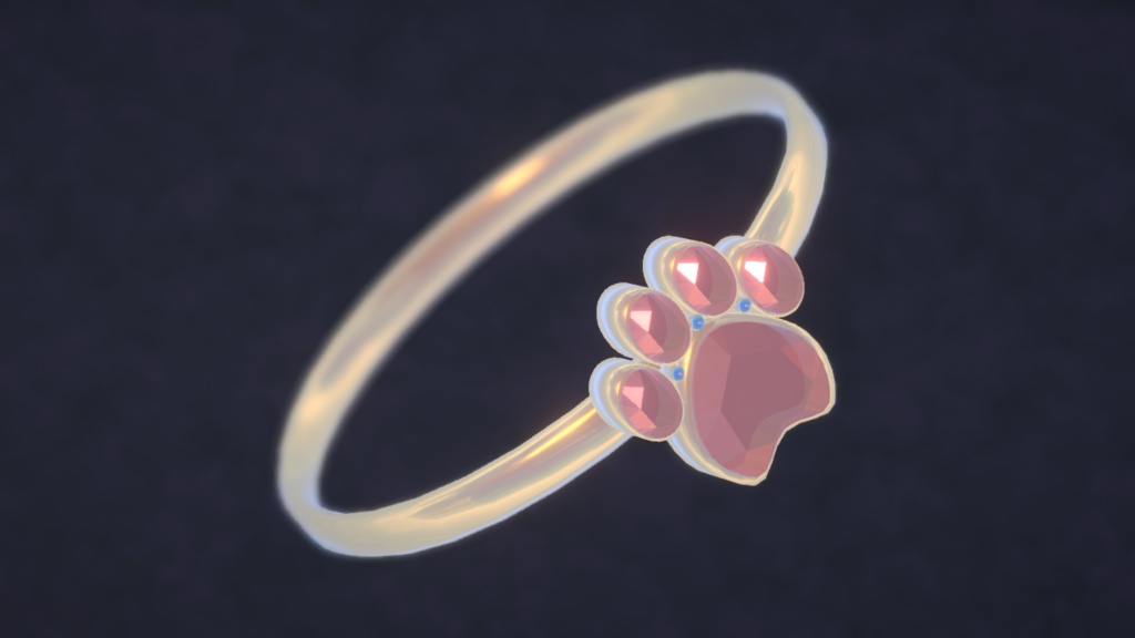 Cat's Ring 肉球の指輪